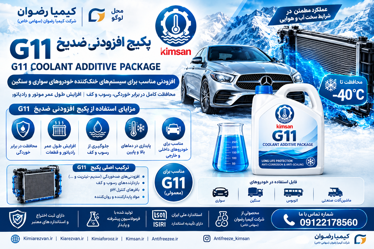 افزودنی ضدیخ g11